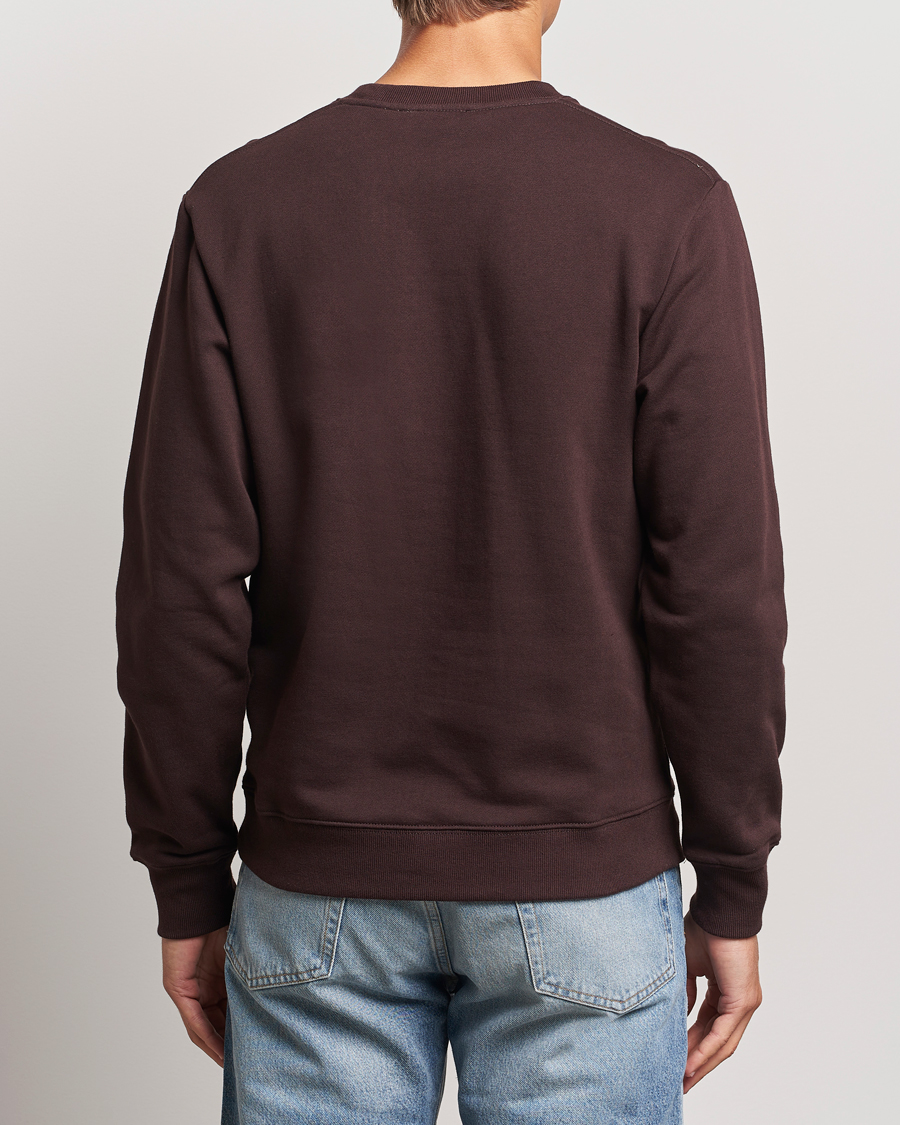 Hombres | Jerséis y prendas de punto | Tiger of Sweden | Emerson Crew Neck Sweatshirt Dark Chocolate