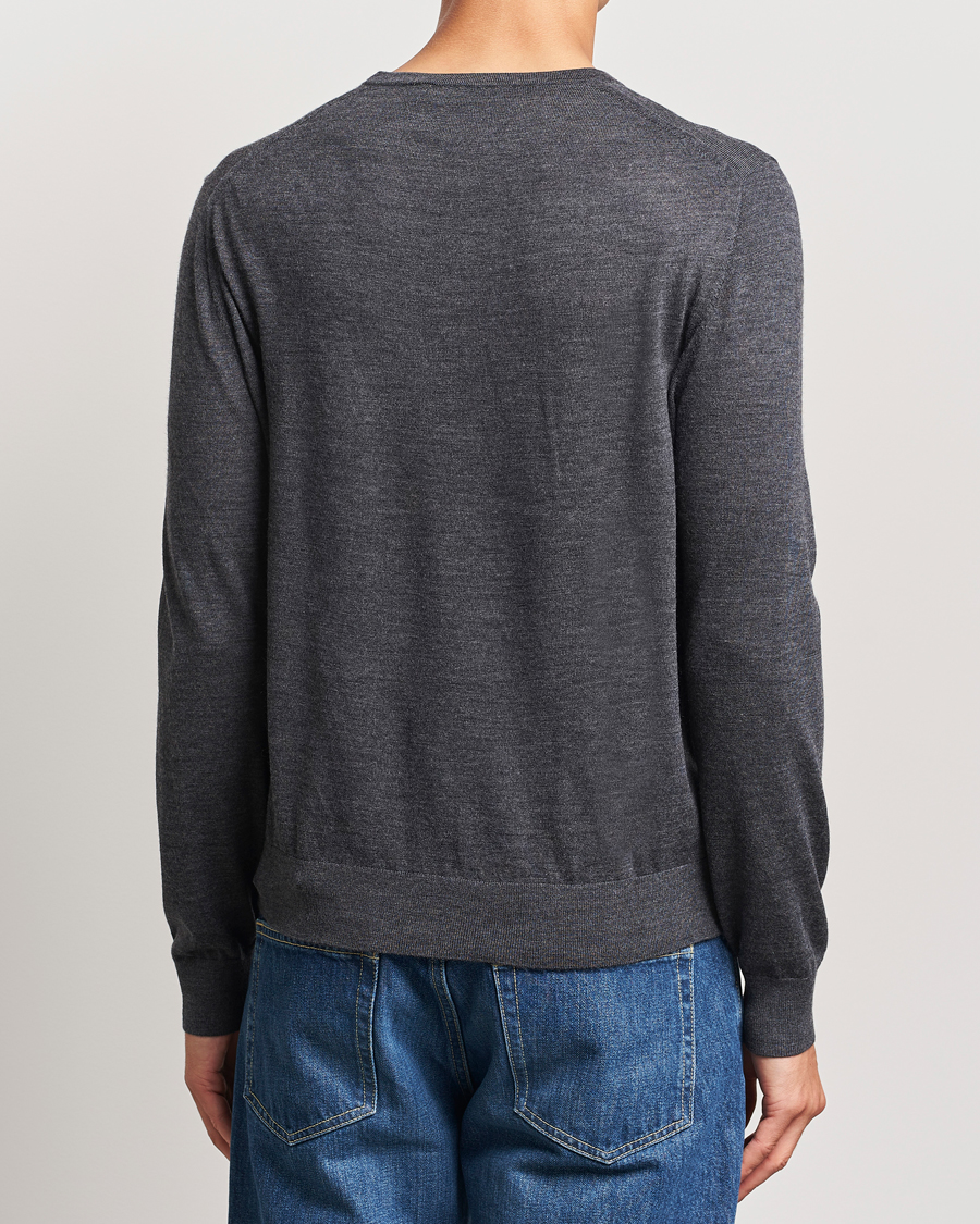 Hombres | Jerséis y prendas de punto | Tiger of Sweden | Connor Crew Neck Pullover Grey Street