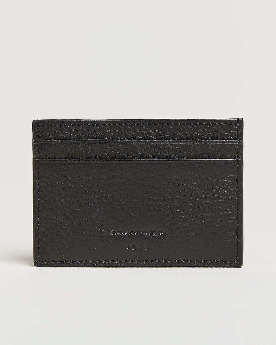 Hombres | Tiger of Sweden Wharf Card Holder Black | Tiger of Sweden | Wharf Card Holder Black