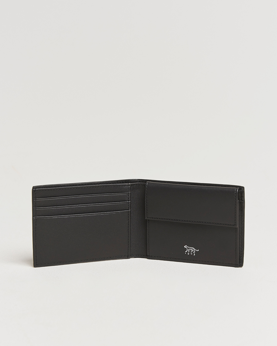 Hombres | Tiger of Sweden Wivalius Leather Wallet Black | Tiger of Sweden | Wivalius Leather Wallet Black