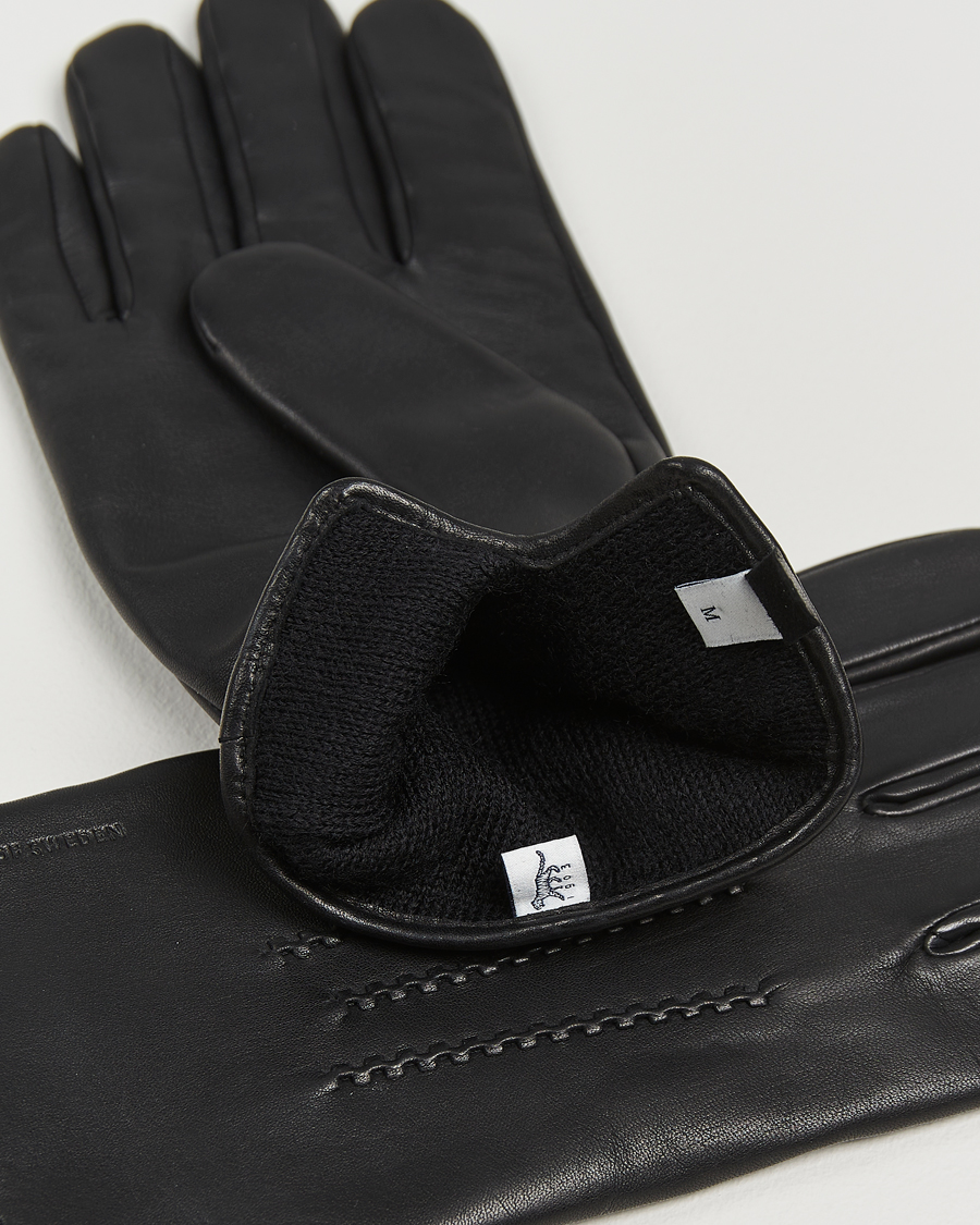Hombres | Tiger of Sweden Garvin Leather Gloves Black | Tiger of Sweden | Garvin Leather Gloves Black