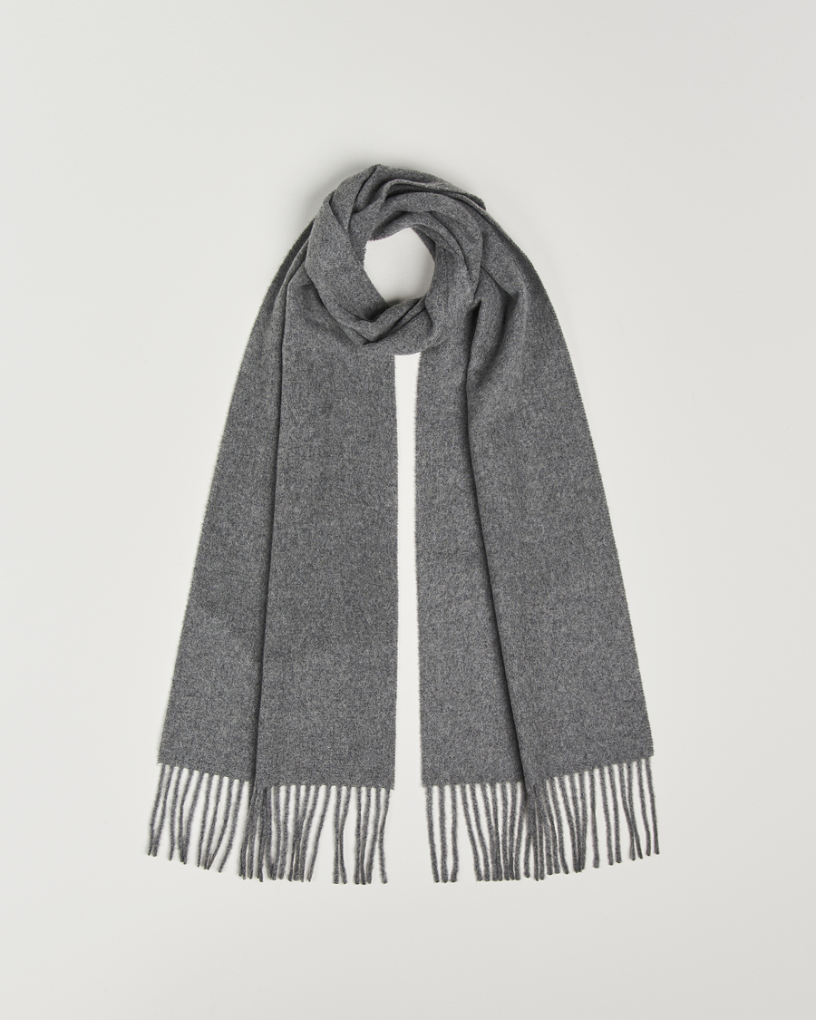 Hombres | Tiger of Sweden Sylan Wool Scarf Charcoal | Tiger of Sweden | Sylan Wool Scarf Charcoal