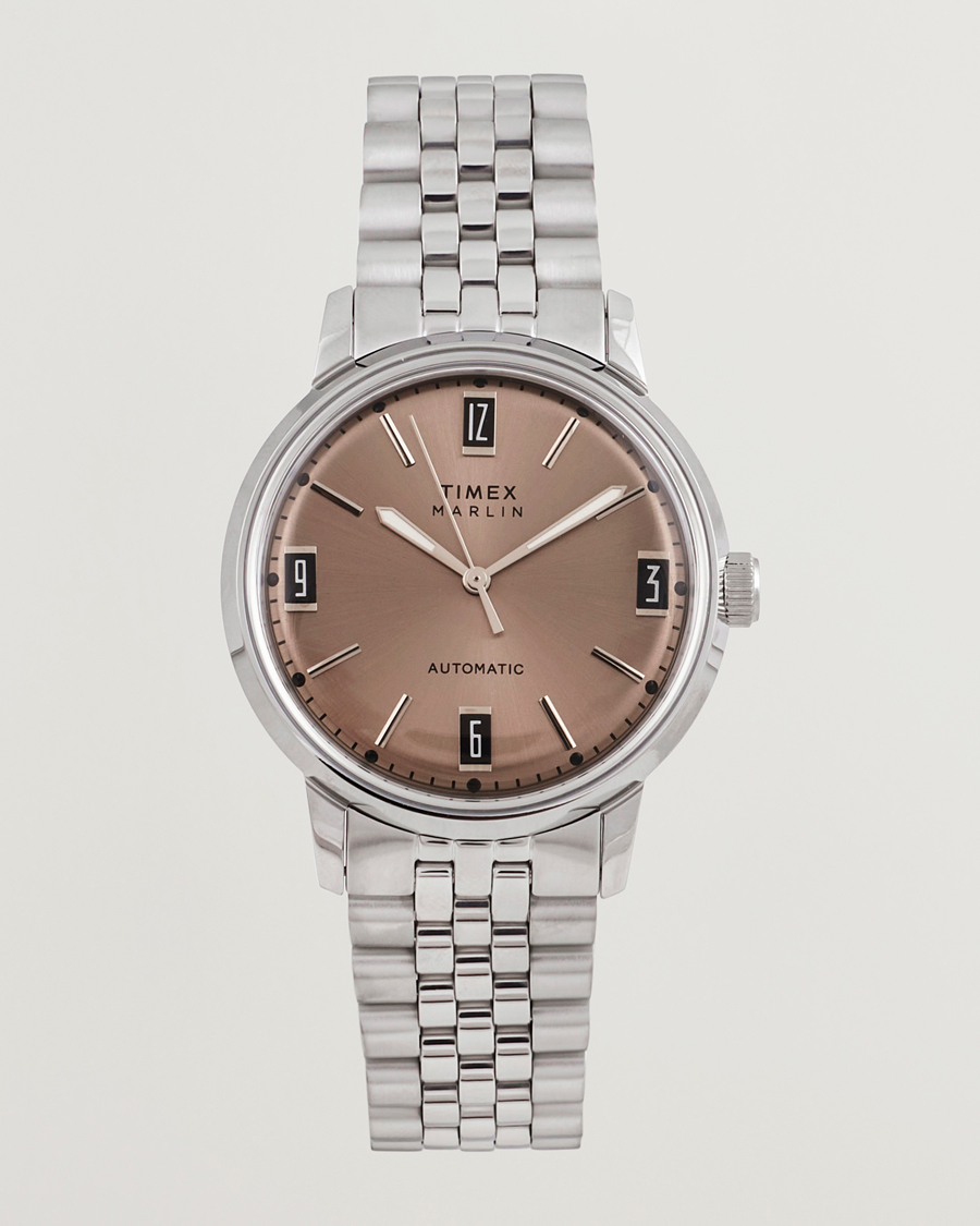 Hombres | Timex Marlin Automatic Steel 40mm Silver | Timex | Marlin Automatic Steel 40mm Silver