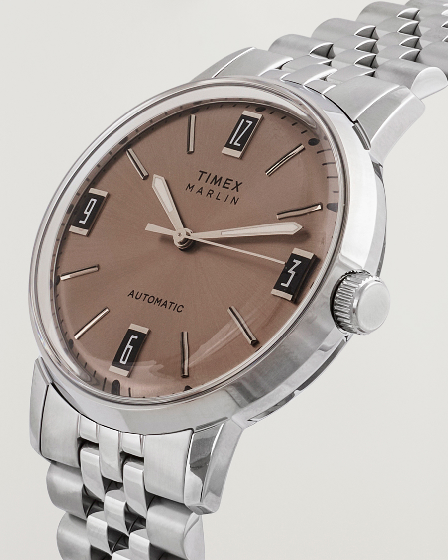 Hombres | Timex Marlin Automatic Steel 40mm Silver | Timex | Marlin Automatic Steel 40mm Silver