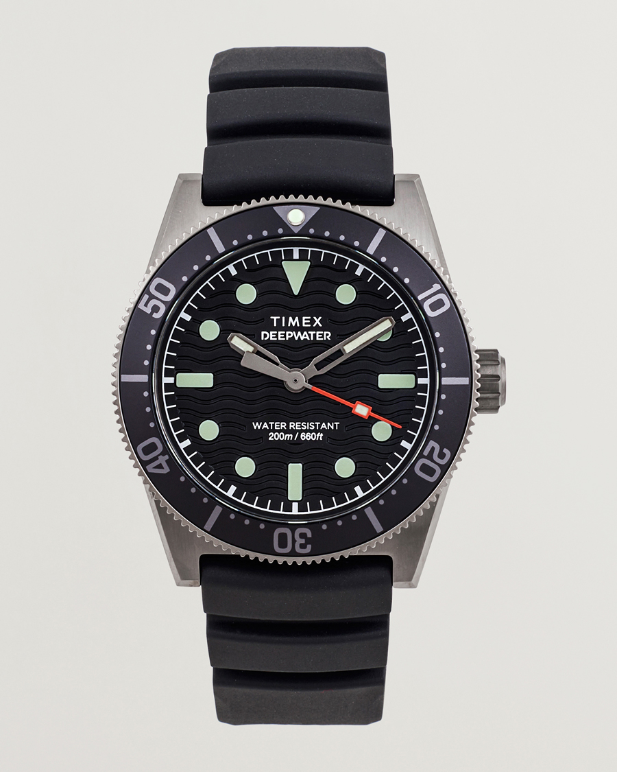 Hombres | Timex Deepwater Reef 200 40mm Black Dial | Timex | Deepwater Reef 200 40mm Black Dial