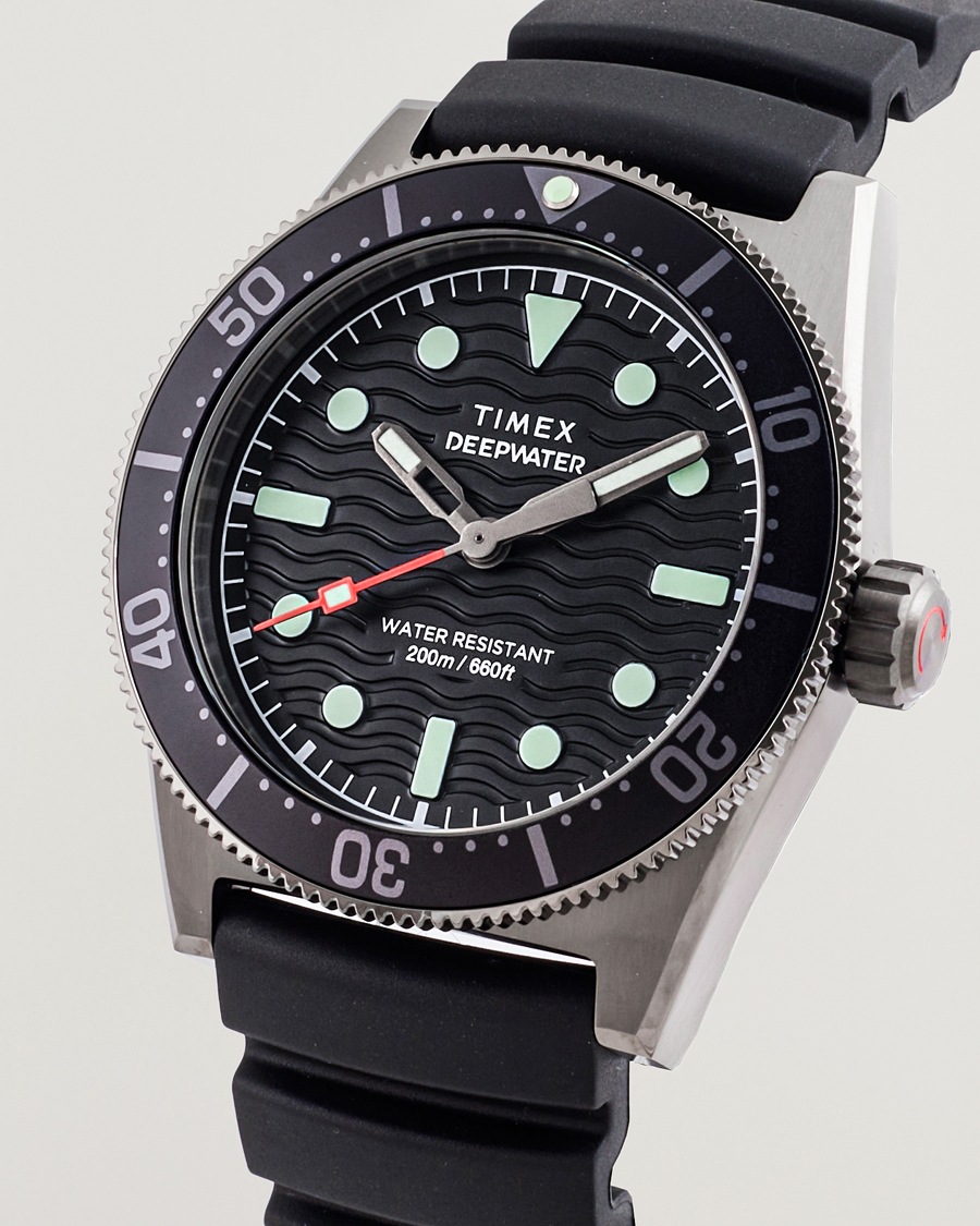 Hombres | Timex Deepwater Reef 200 40mm Black Dial | Timex | Deepwater Reef 200 40mm Black Dial
