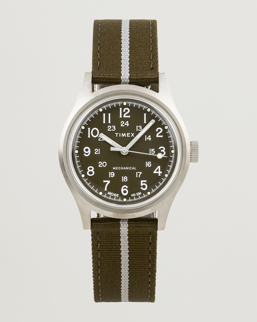 Hombres | Timex MK1 Mechanical 36mm Green Dial | Timex | MK1 Mechanical 36mm Green Dial