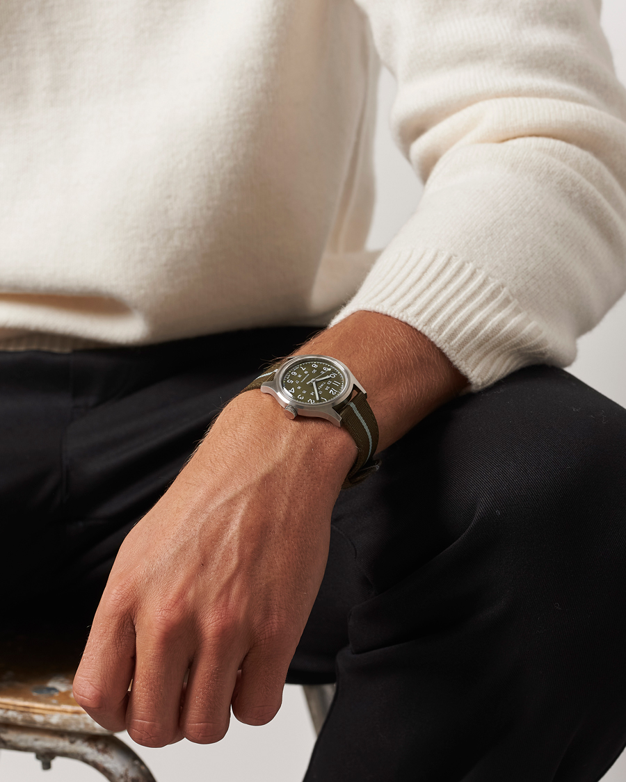 Hombres | Timex MK1 Mechanical 36mm Green Dial | Timex | MK1 Mechanical 36mm Green Dial