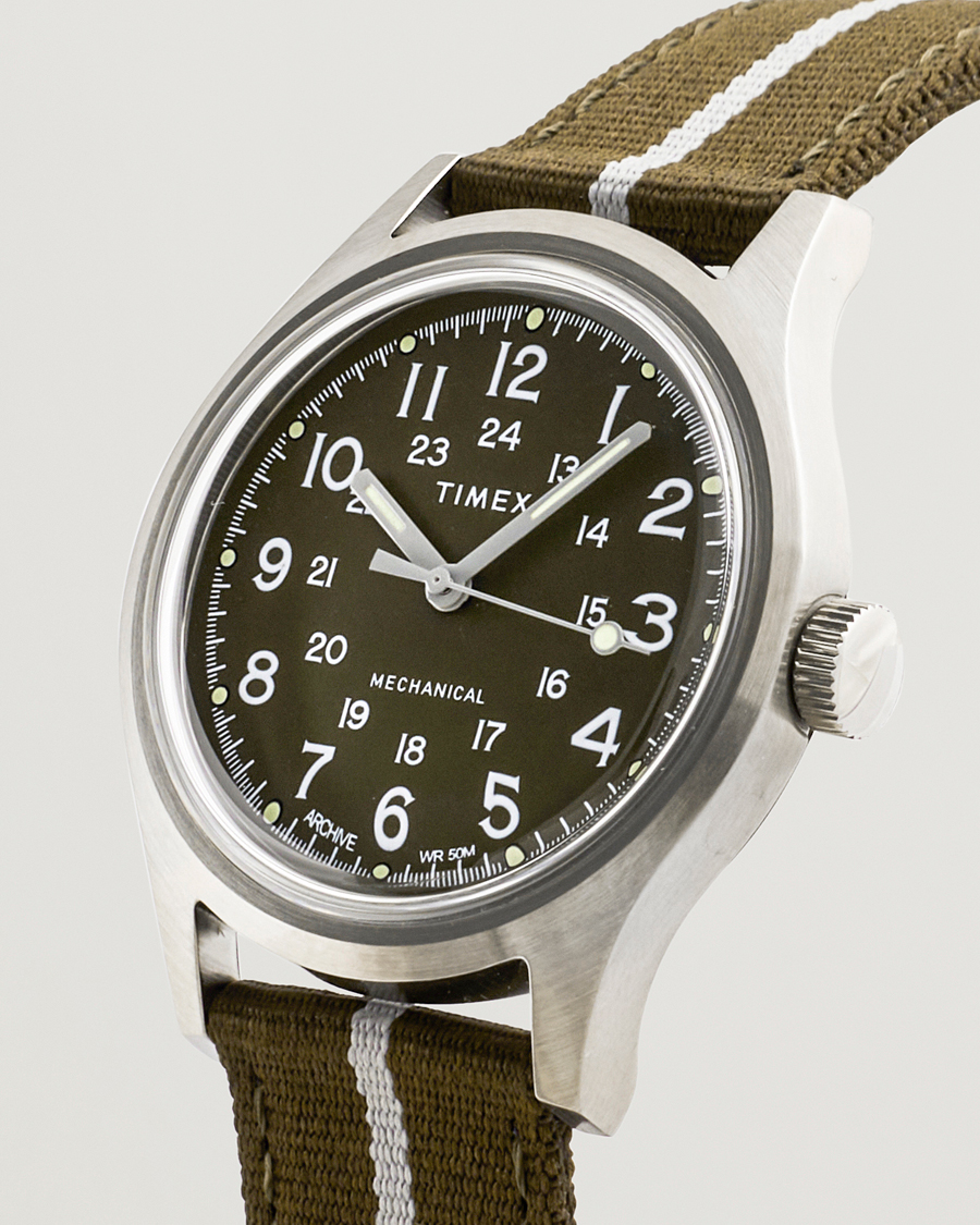 Hombres | Timex MK1 Mechanical 36mm Green Dial | Timex | MK1 Mechanical 36mm Green Dial