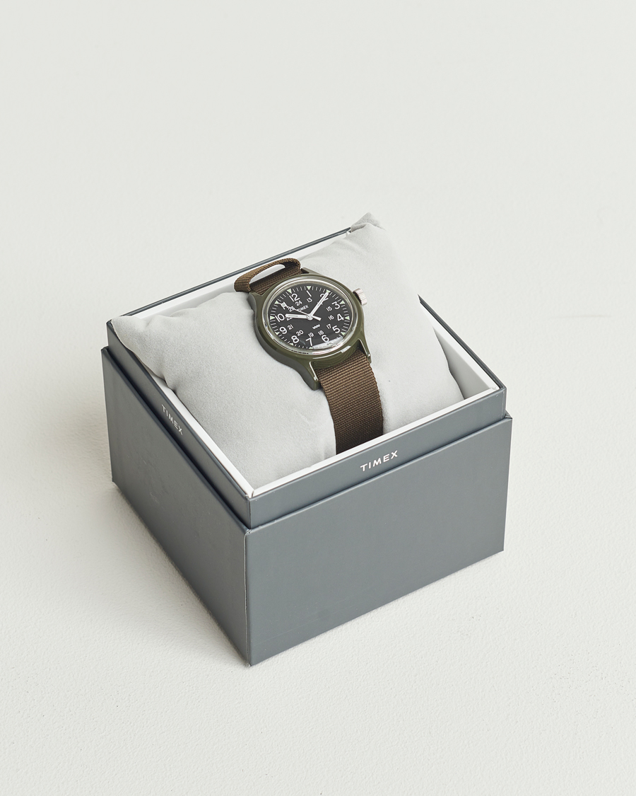 Hombres | Timex MK1 Resin 36mm Green Dial | Timex | MK1 Resin 36mm Green Dial
