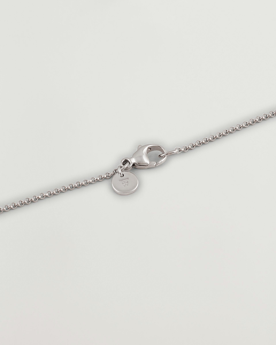 Hombres | Joyas | Tom Wood | Cushion Pendant Tiger Eye Silver