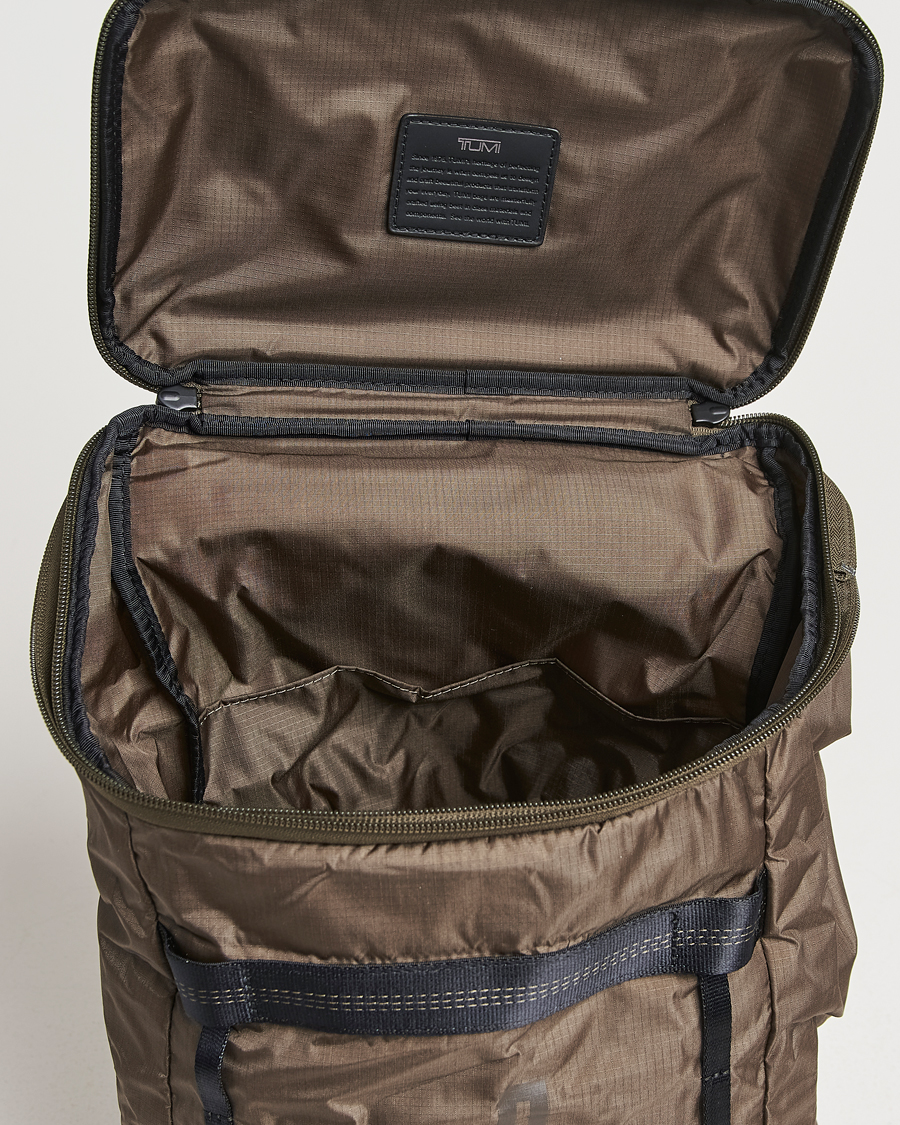 Hombres | TUMI Alpha Bravo Packable Backpack Olive | TUMI | Alpha Bravo Packable Backpack Olive