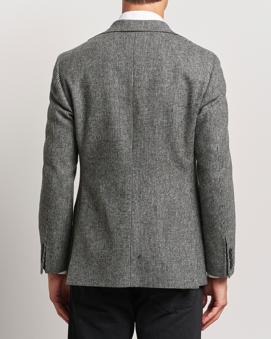 Hombres | Blazers | Walker Slater | Edward Lambswool Pepita Blazer Grey/Black