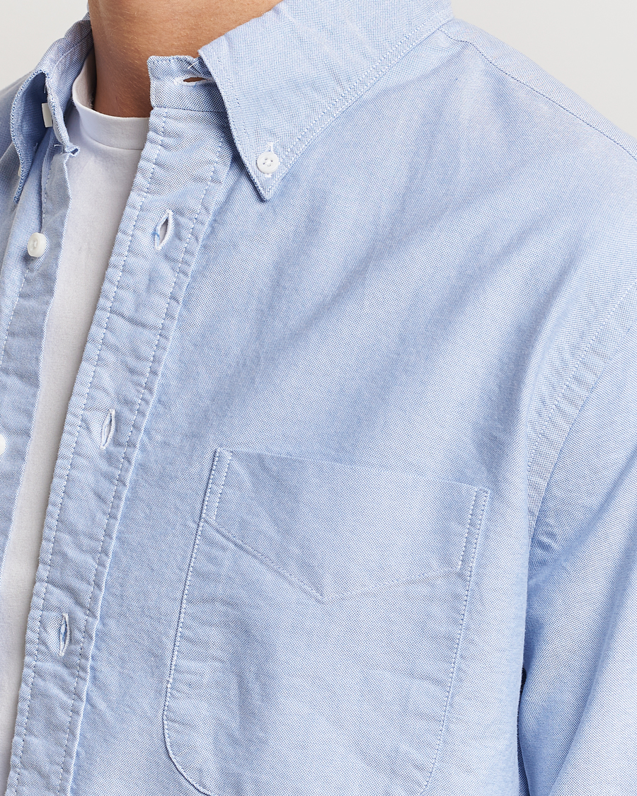 Hombres | Camisas | Gitman Vintage | Button Down Oxford Shirt Light Blue