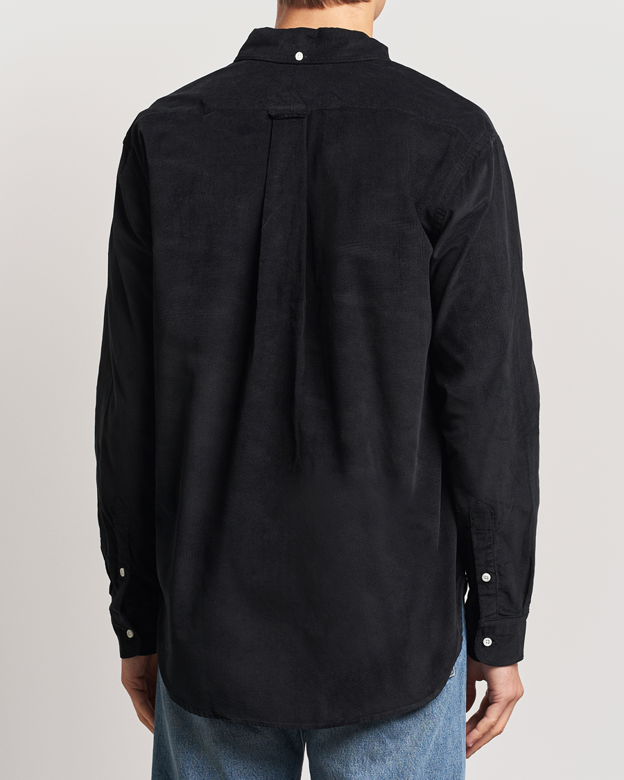 Hombres | Camisas | Gitman Vintage | Button Down Corduroy Shirt Black