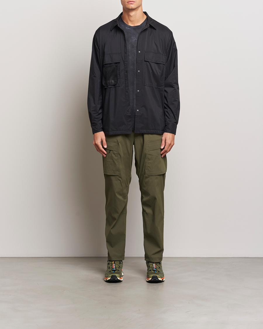 Hombres | Camisas | Goldwin | Pertex Field Warm Shirt Black