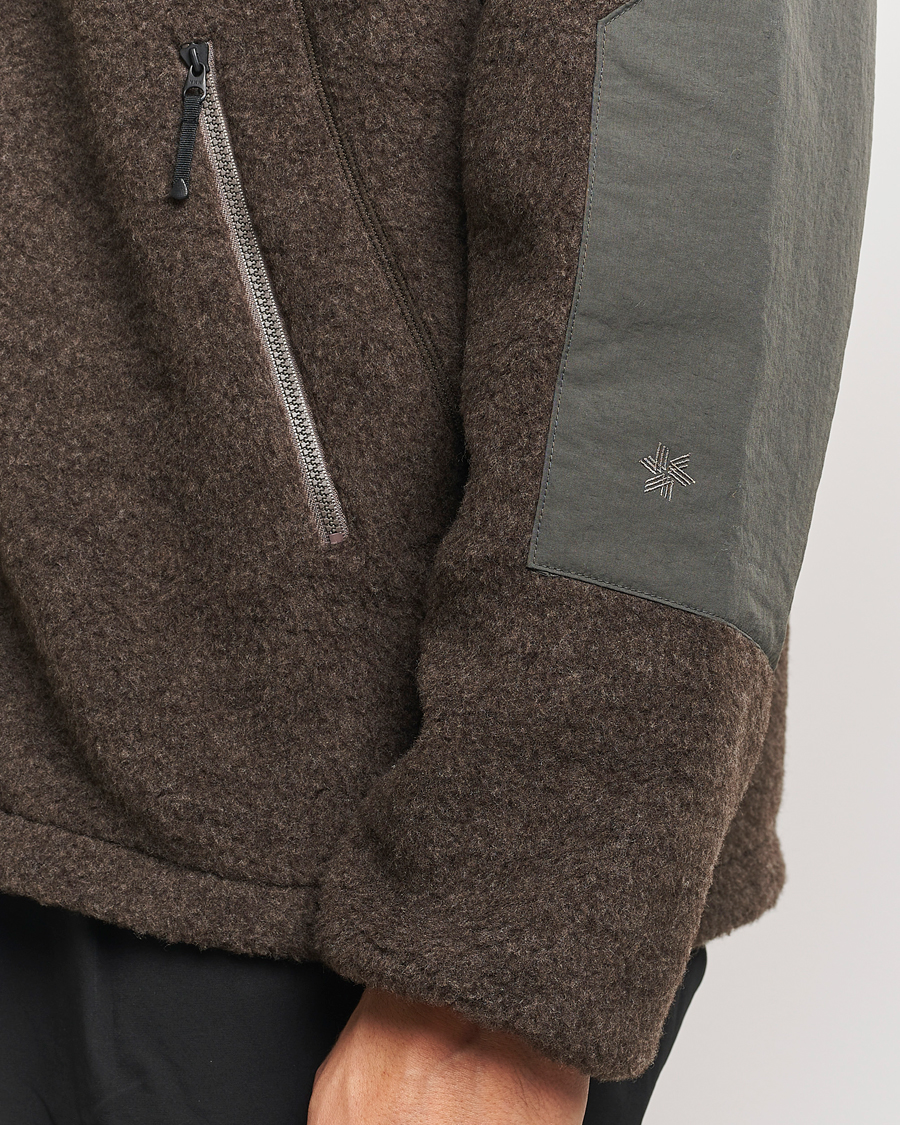 Hombres | Abrigos y chaquetas | Goldwin | Wool Boa Fleece Jacket Brown
