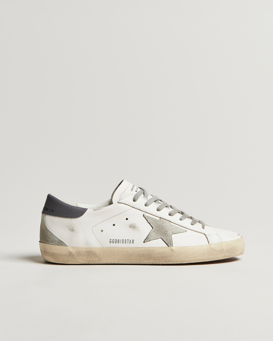 Hombres | Golden Goose Super-Star Sneakers White/Ice | Golden Goose | Super-Star Sneakers White/Ice