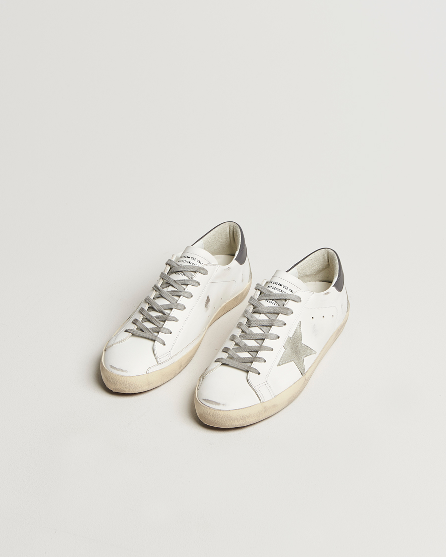 Hombres | Golden Goose Super-Star Sneakers White/Ice | Golden Goose | Super-Star Sneakers White/Ice