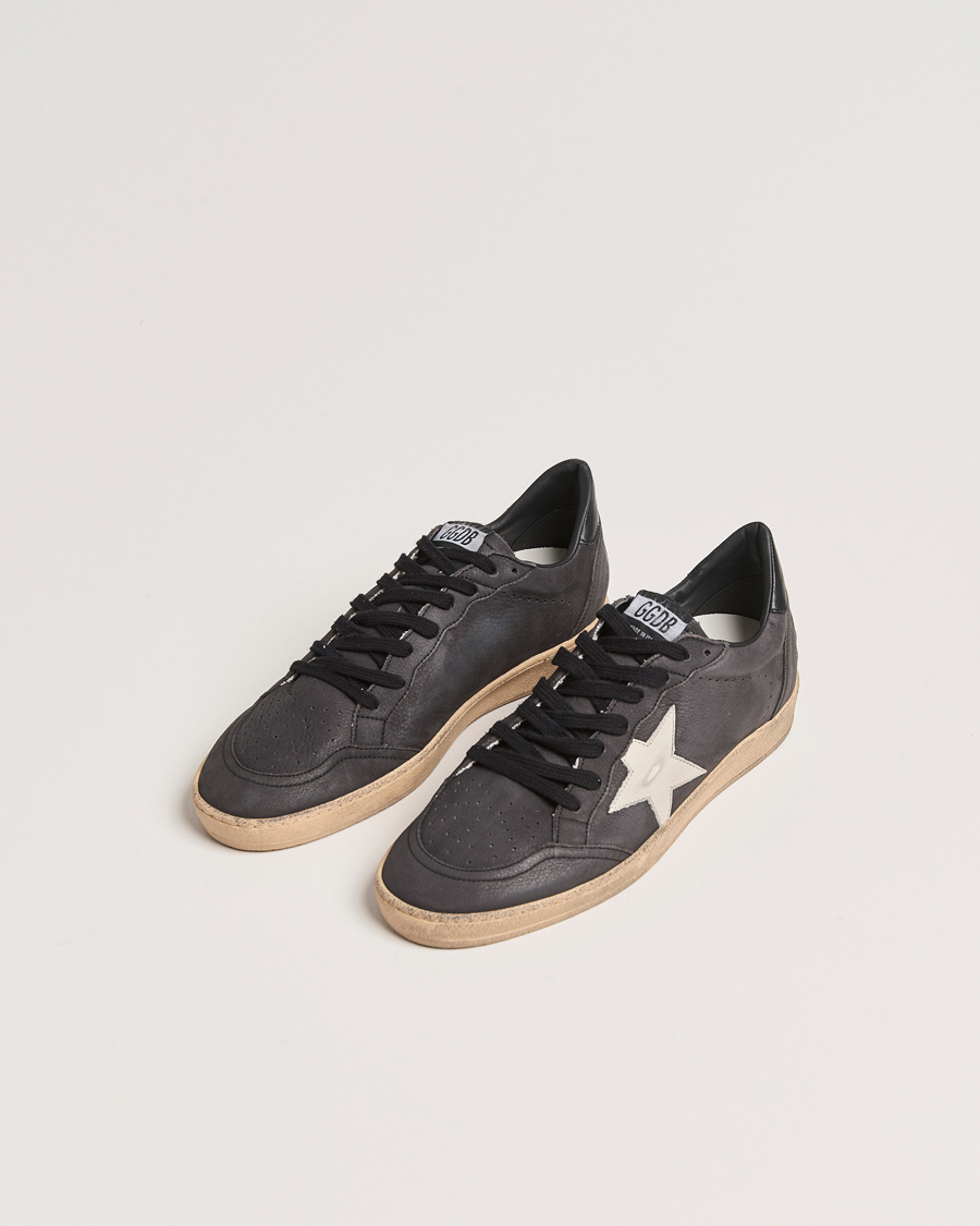 Hombres | Golden Goose Ball Star Sneakers Anthracite | Golden Goose | Ball Star Sneakers Anthracite