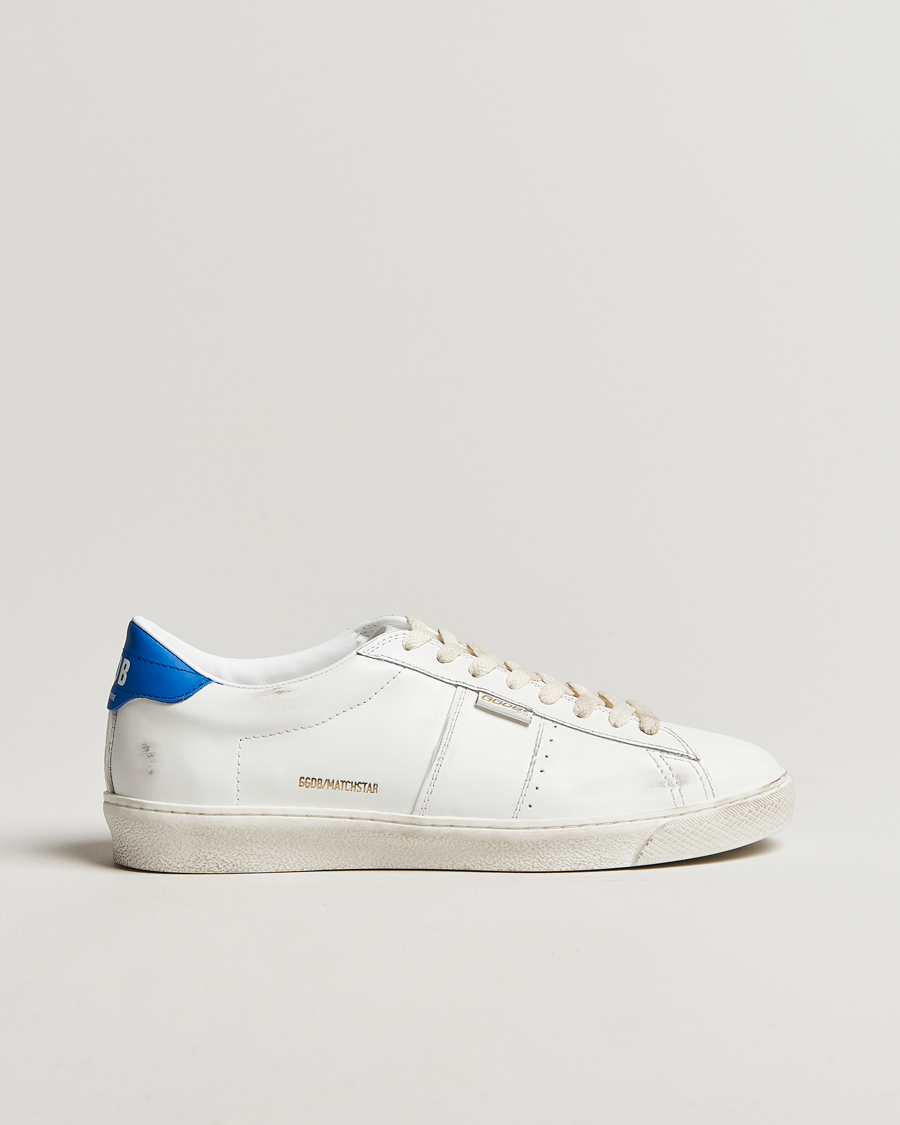 Hombres | Golden Goose Matchstar Sneakers White/Blue | Golden Goose | Matchstar Sneakers White/Blue