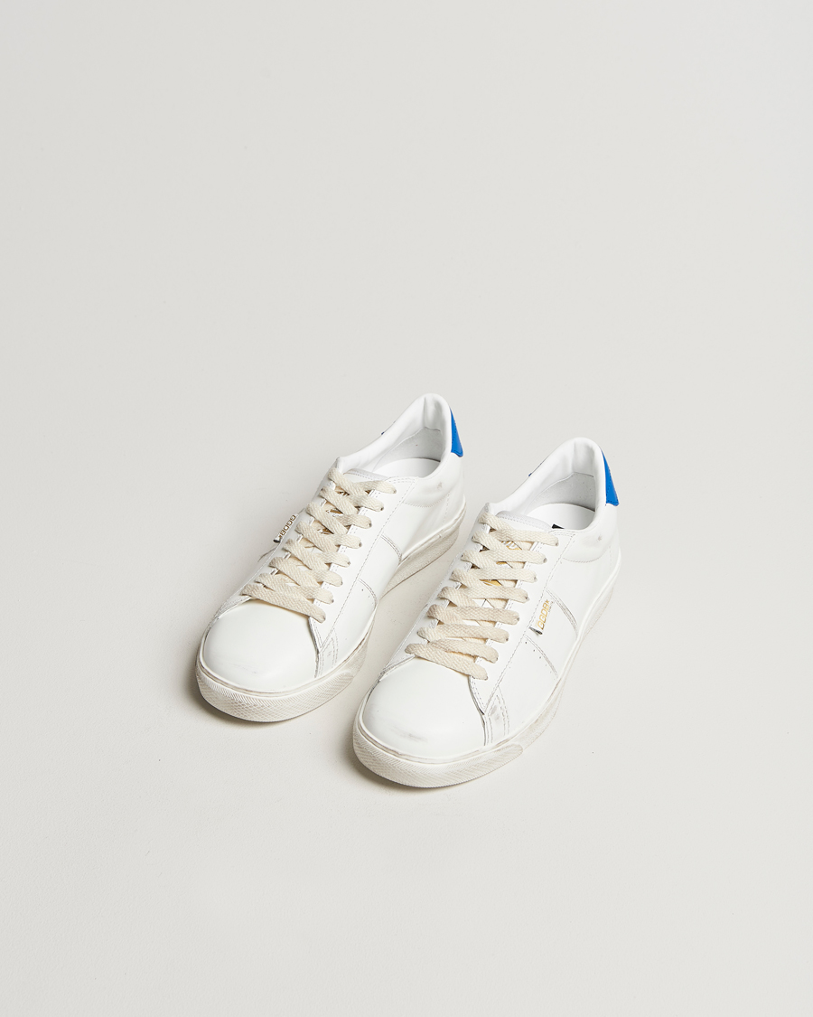 Hombres | Golden Goose Matchstar Sneakers White/Blue | Golden Goose | Matchstar Sneakers White/Blue