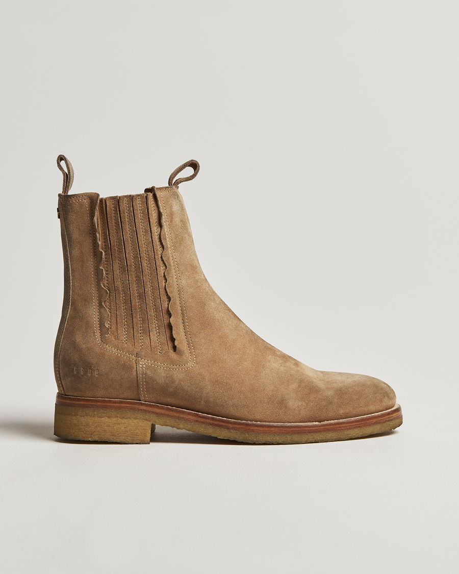 Hombres | Golden Goose Chelsea Boots Beige Suede | Golden Goose | Chelsea Boots Beige Suede