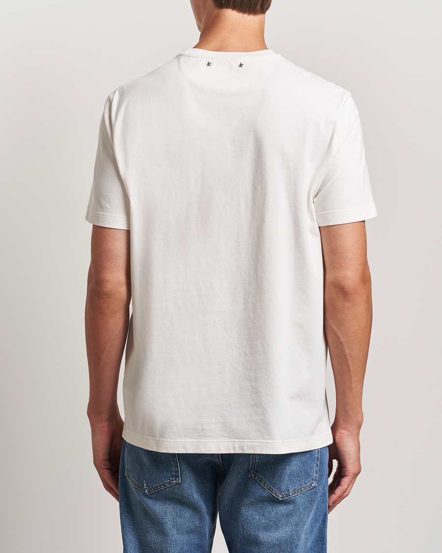 Hombres | Camisetas | Golden Goose | Journey Short Sleeve T-Shirt Heritage White