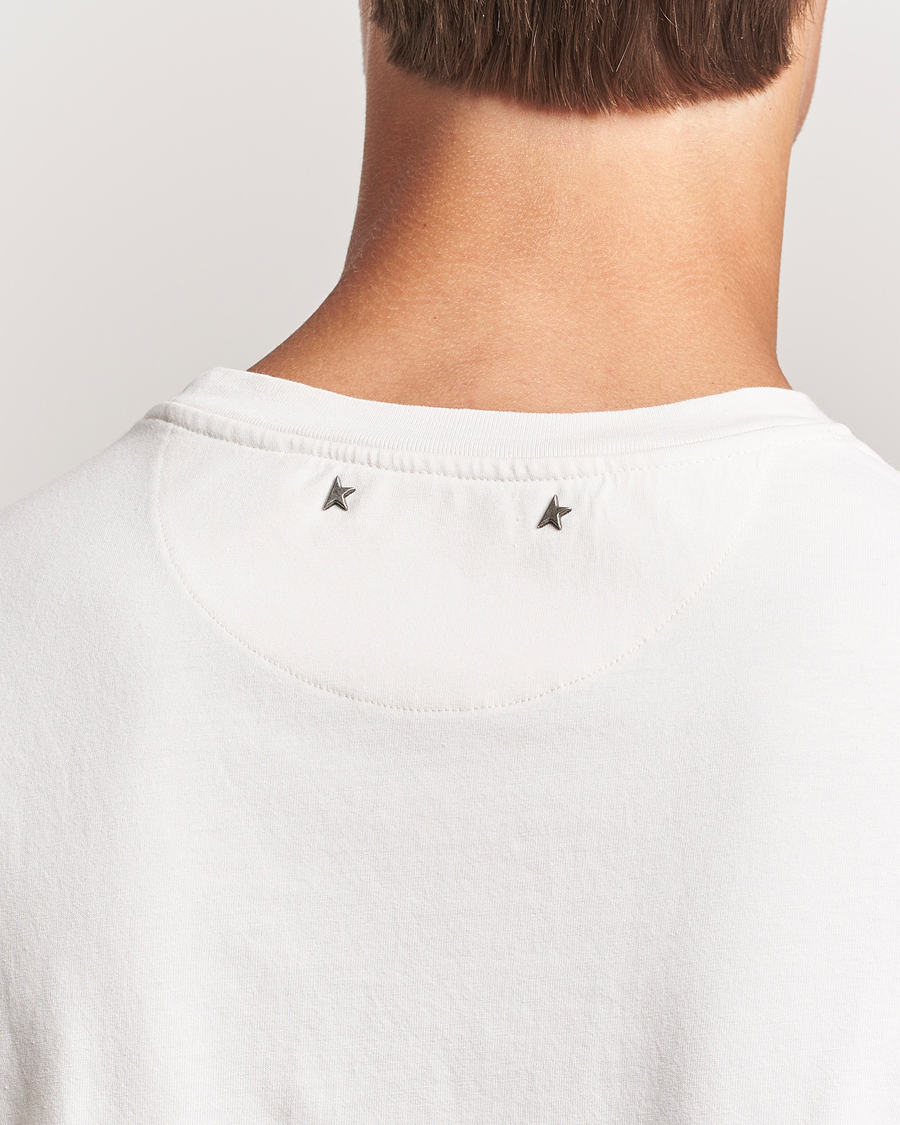 Hombres | Camisetas | Golden Goose | Journey Short Sleeve T-Shirt Heritage White