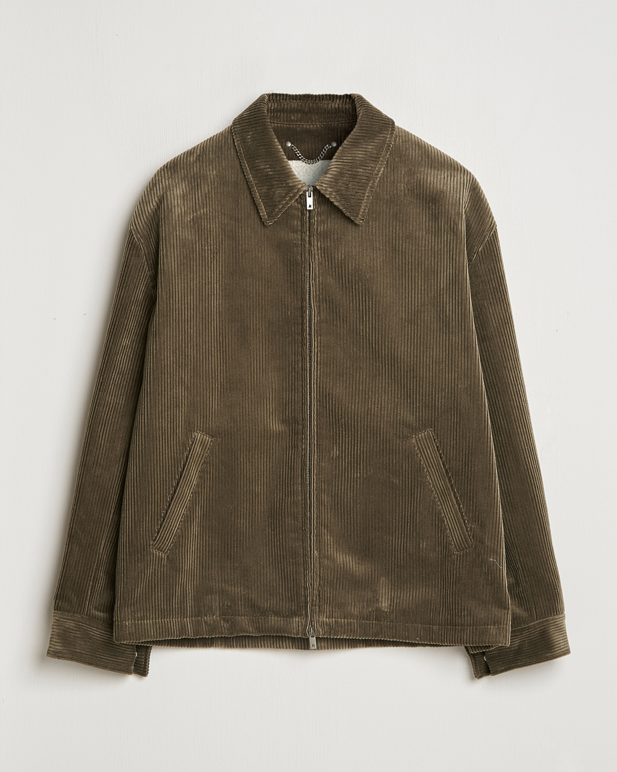 Hombres | Abrigos y chaquetas | Golden Goose | Corduroy Jacket Dark Green