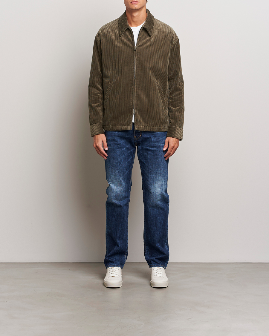 Hombres | Abrigos y chaquetas | Golden Goose | Corduroy Jacket Dark Green