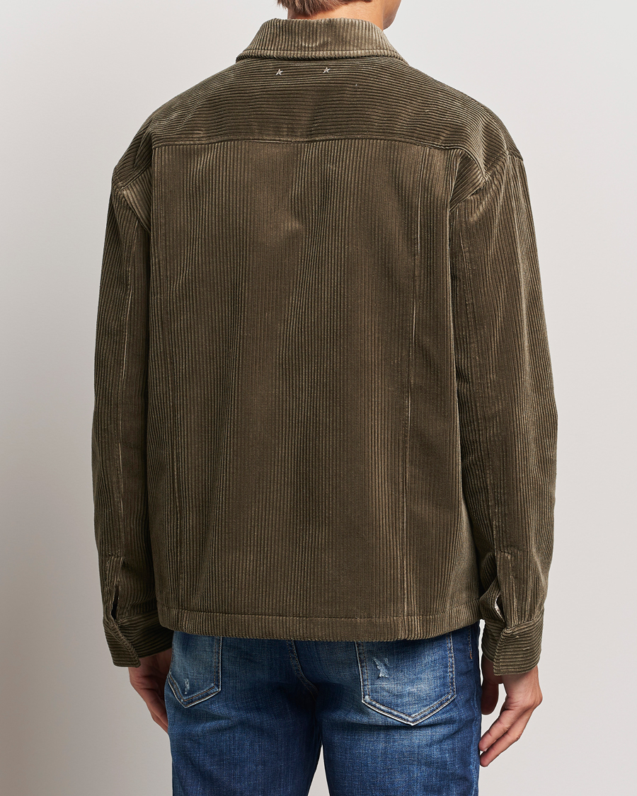 Hombres | Abrigos y chaquetas | Golden Goose | Corduroy Jacket Dark Green