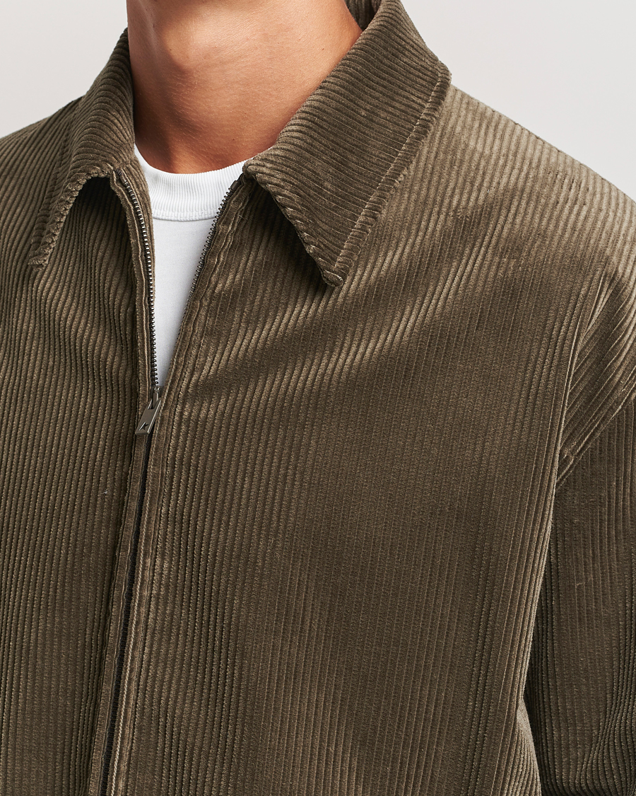 Hombres | Abrigos y chaquetas | Golden Goose | Corduroy Jacket Dark Green