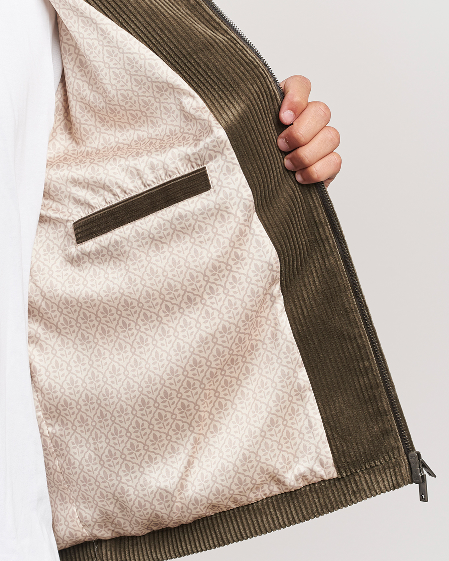 Hombres | Abrigos y chaquetas | Golden Goose | Corduroy Jacket Dark Green