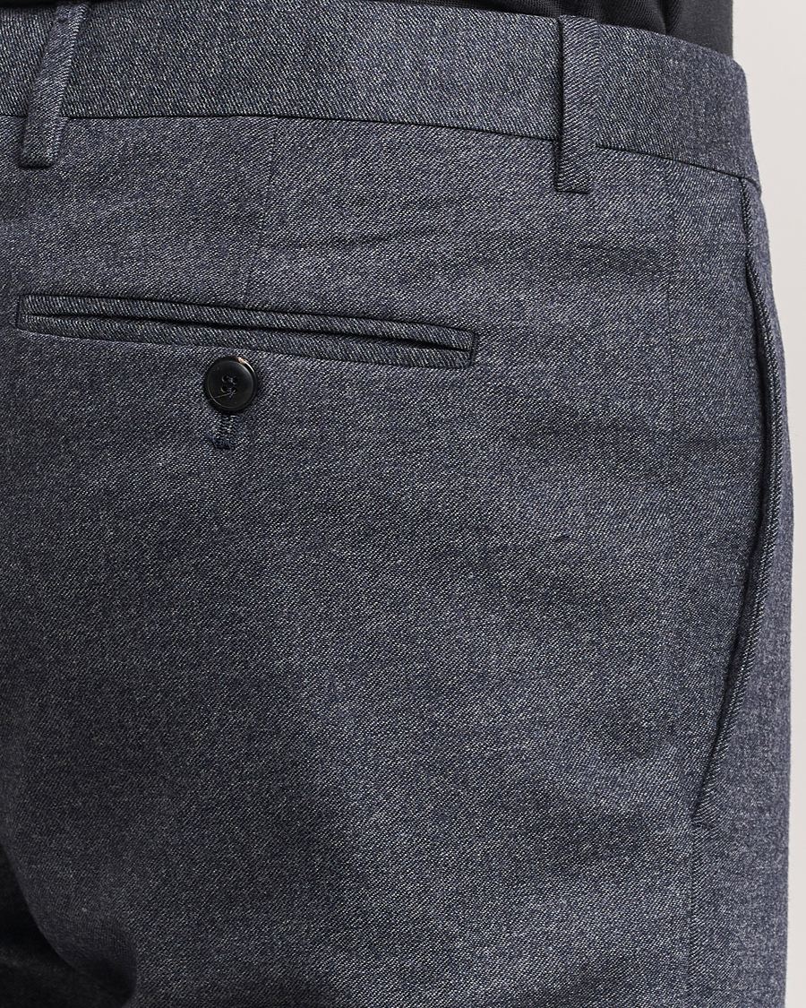 Hombres | Trajes | Giorgio Armani | Soho Wool/Cashmere Flannel Suit Navy Melange