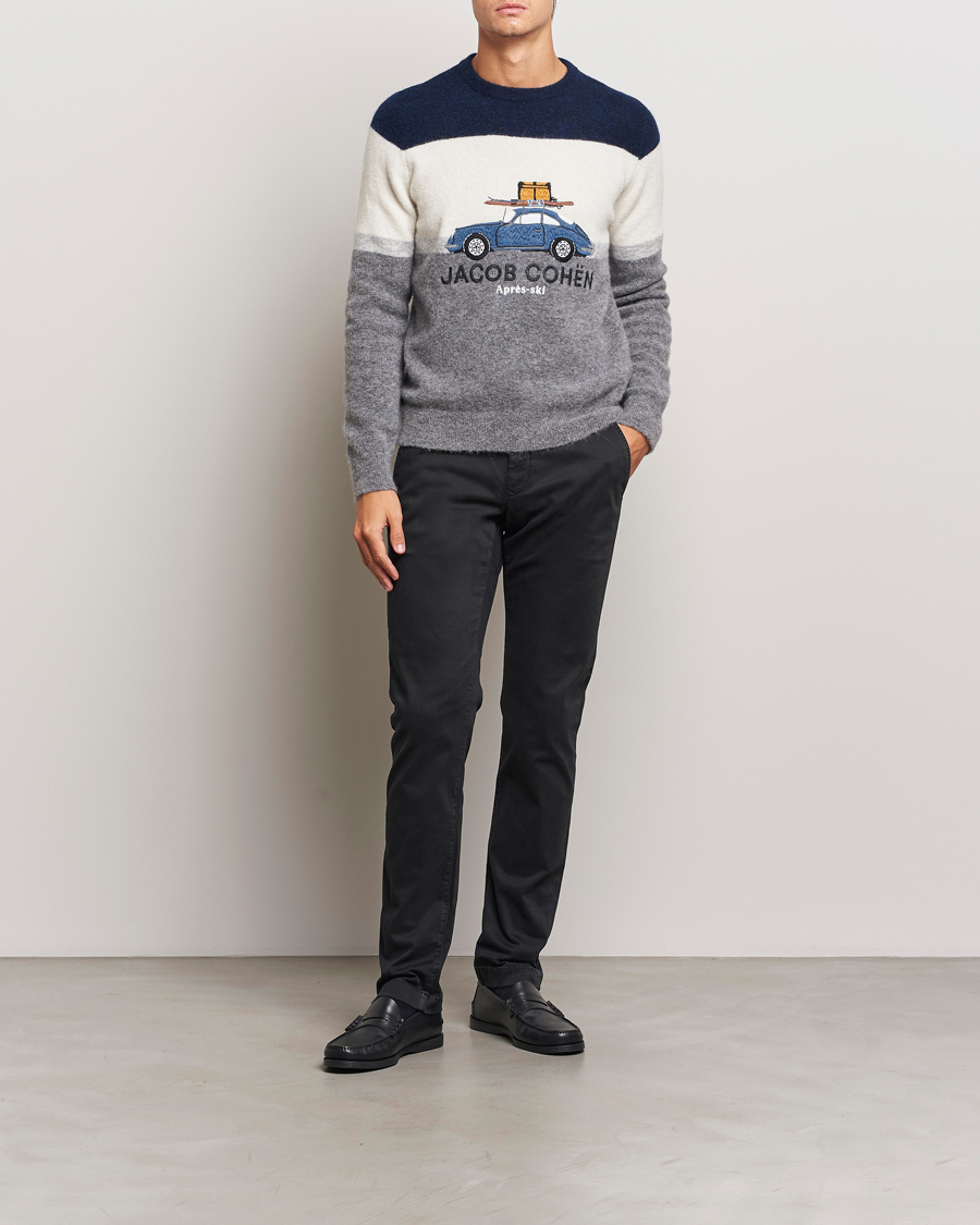 Hombres | Pantalones | Jacob Cohën | Bobby Cotton Chinos Black