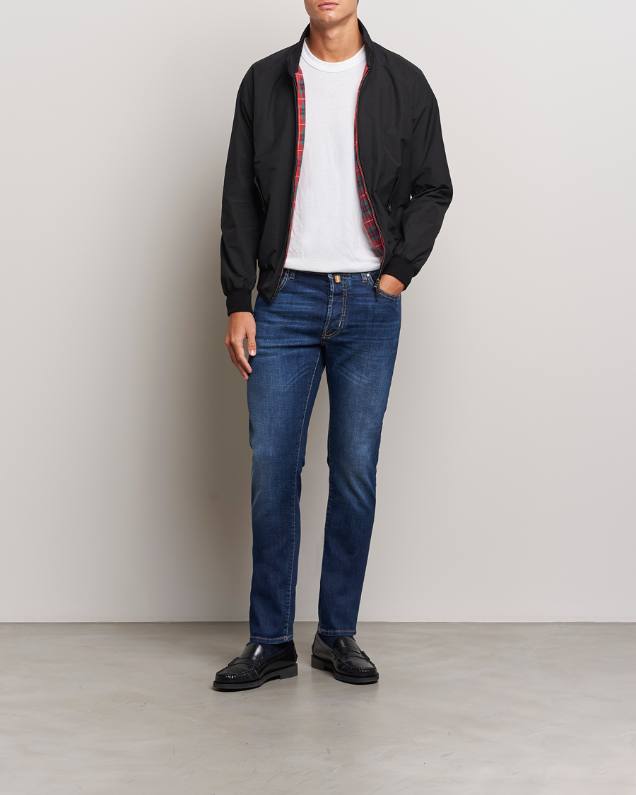 Hombres | Vaqueros | Jacob Cohën | Bard Slim Fit Stretch Jeans Mid Blue