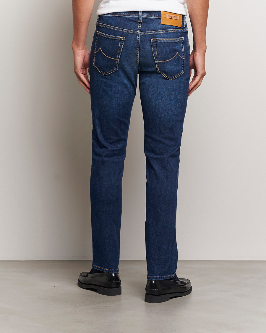 Hombres | Vaqueros | Jacob Cohën | Bard Slim Fit Stretch Jeans Mid Blue