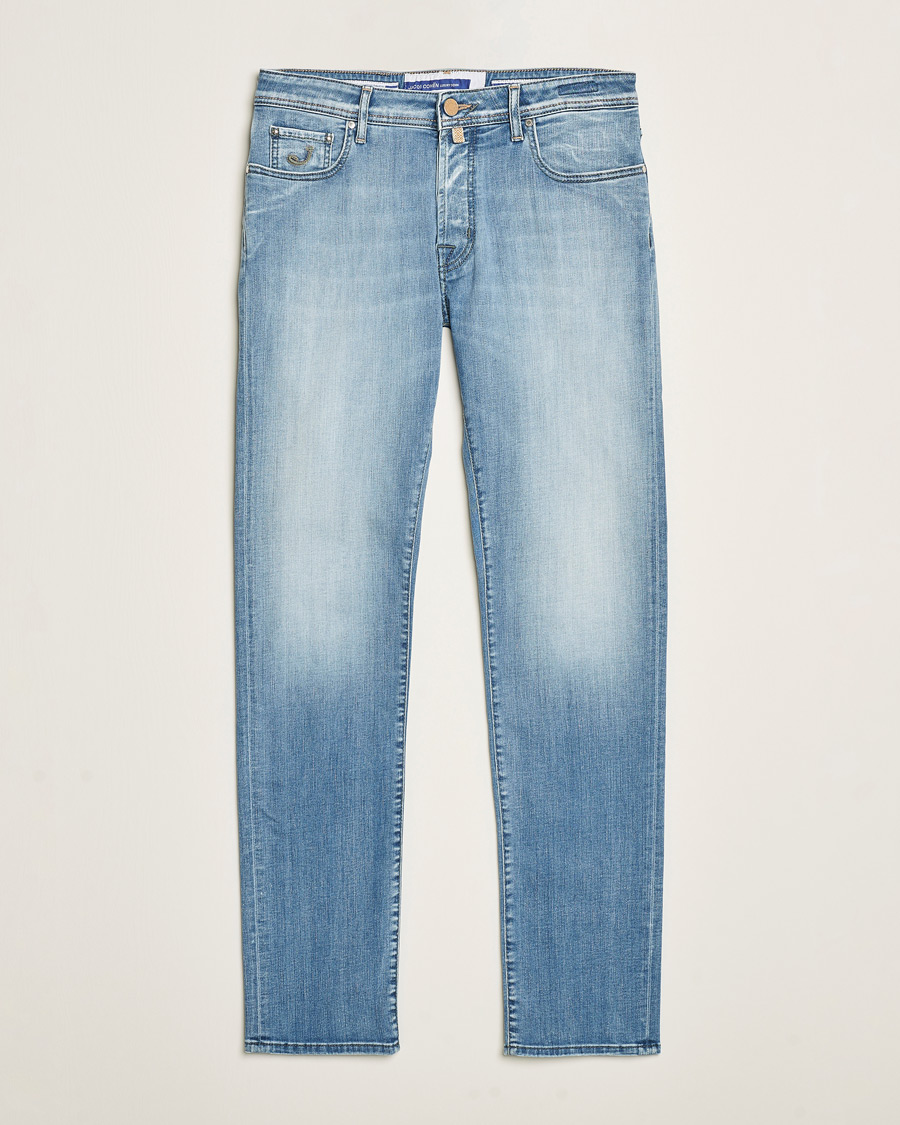 Hombres | Vaqueros | Jacob Cohën | Bard Slim Fit Streatch Jeans Light Blue