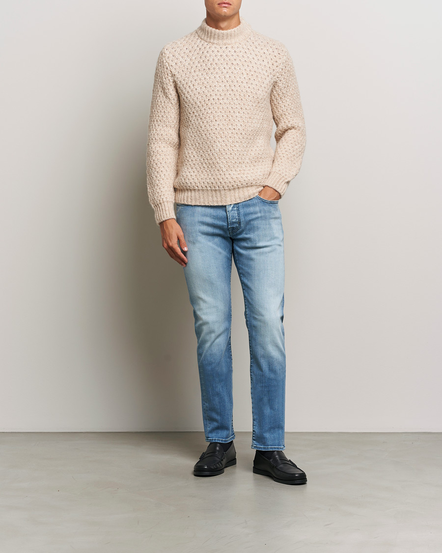 Hombres | Vaqueros | Jacob Cohën | Bard Slim Fit Streatch Jeans Light Blue