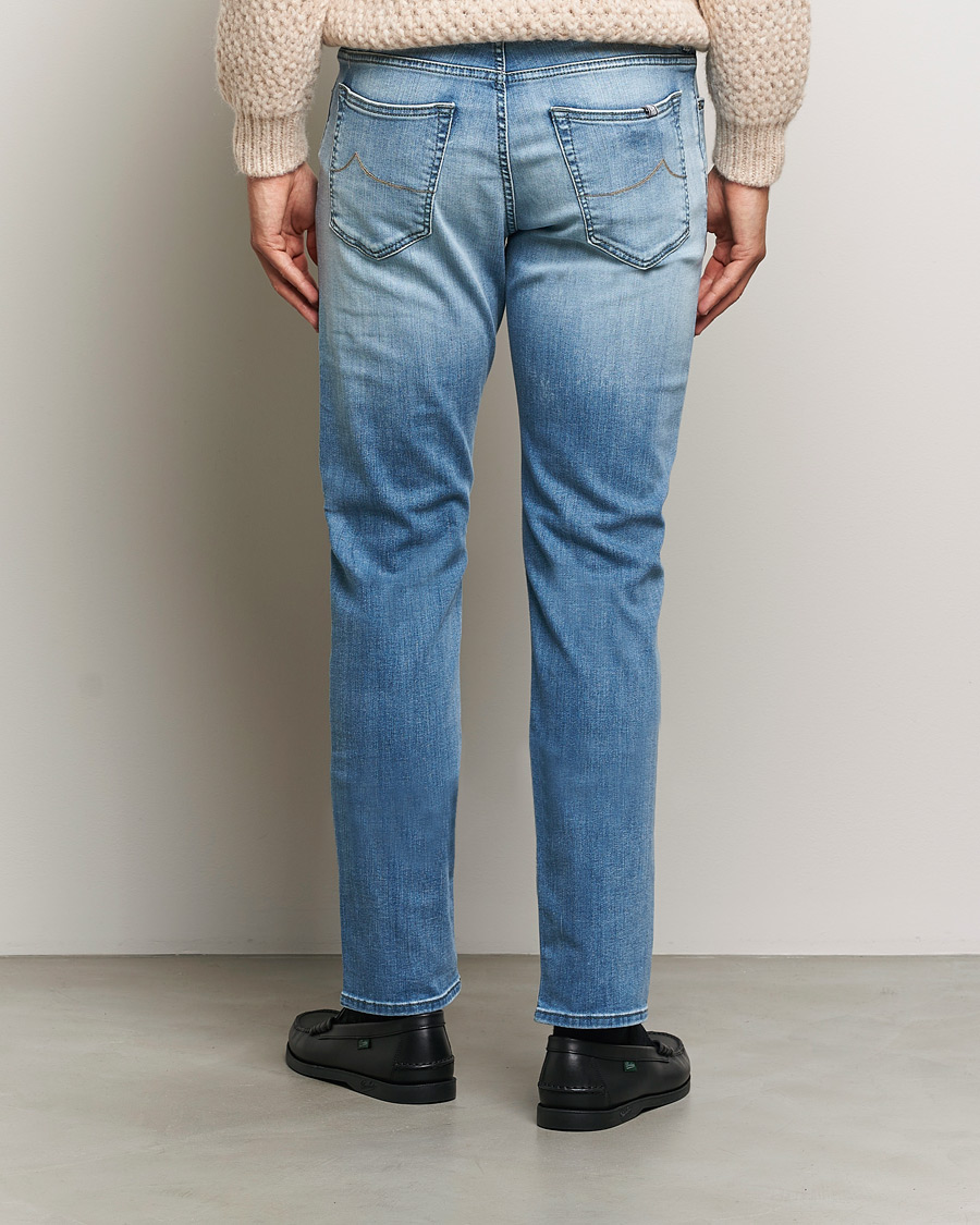 Hombres | Vaqueros | Jacob Cohën | Bard Slim Fit Streatch Jeans Light Blue