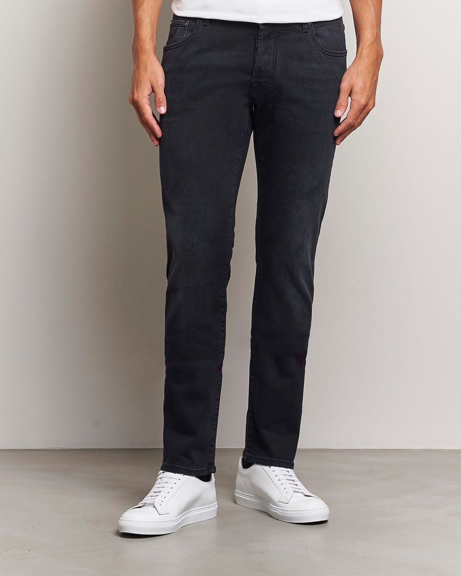Hombres | Vaqueros | Jacob Cohën | Nick Slim Fit Stretch Jeans Grey
