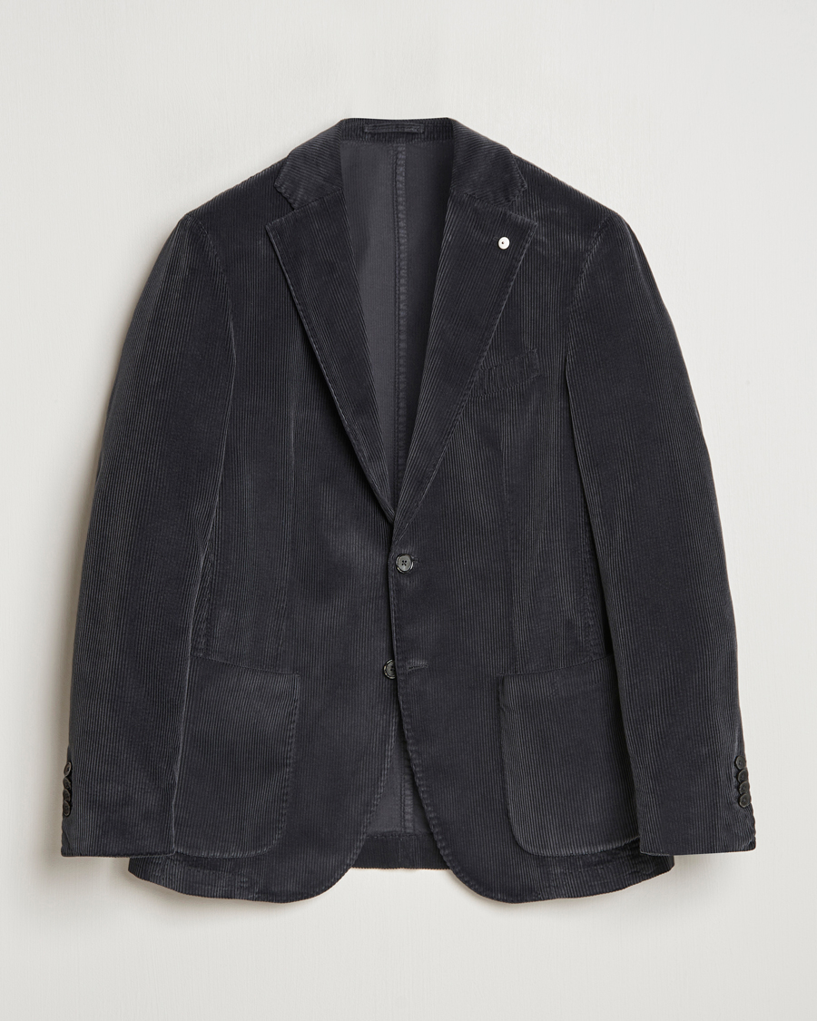 Hombres | Blazers | L.B.M. 1911 | Jack Corduroy Blazer Grey