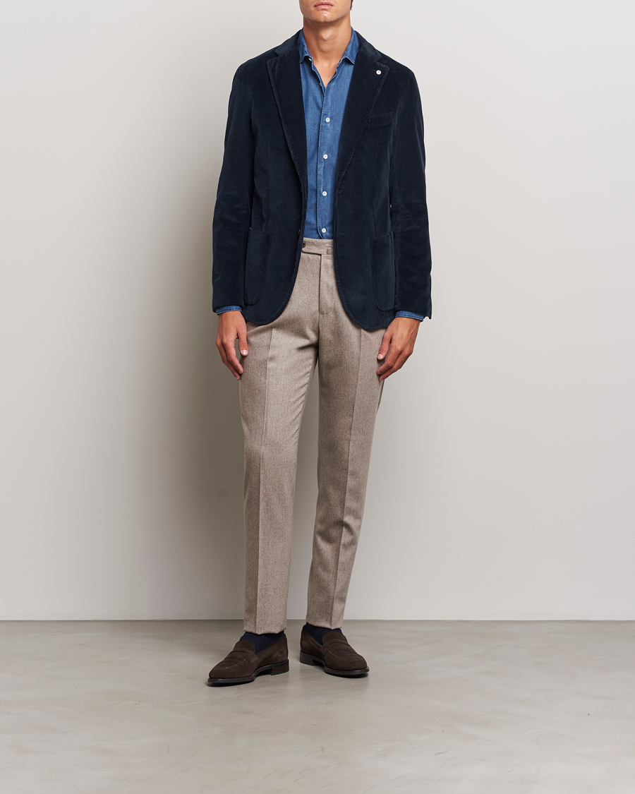 Hombres | Blazers | L.B.M. 1911 | Jack Corduroy Blazer Navy