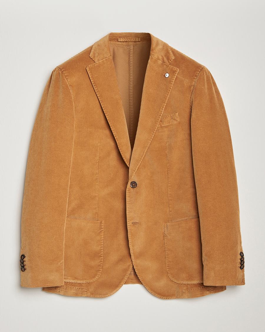 Hombres | Blazers | L.B.M. 1911 | Jack Corduroy Blazer Light Brown