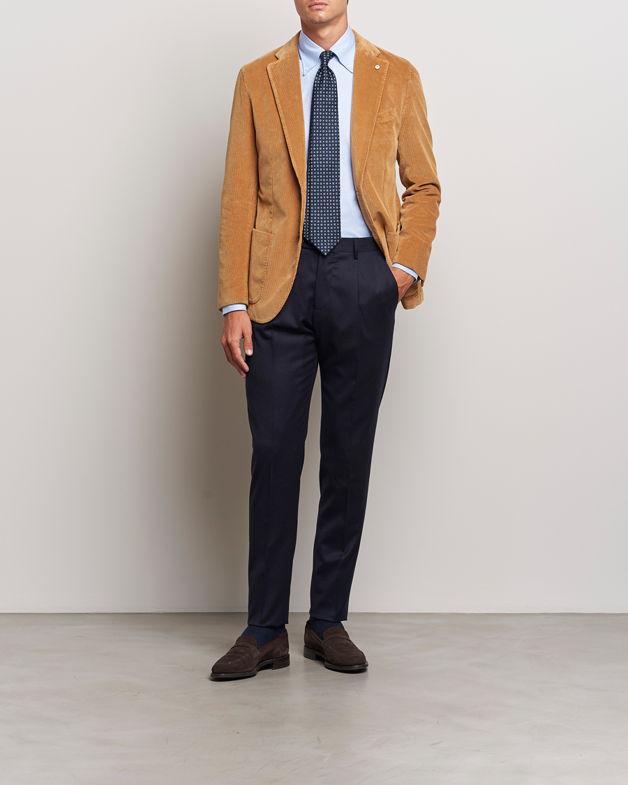 Hombres | Blazers | L.B.M. 1911 | Jack Corduroy Blazer Light Brown