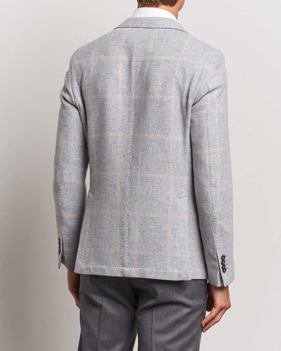 Hombres | Blazers | L.B.M. 1911 | Jack Regular Jersey Wool Blazer Light Grey