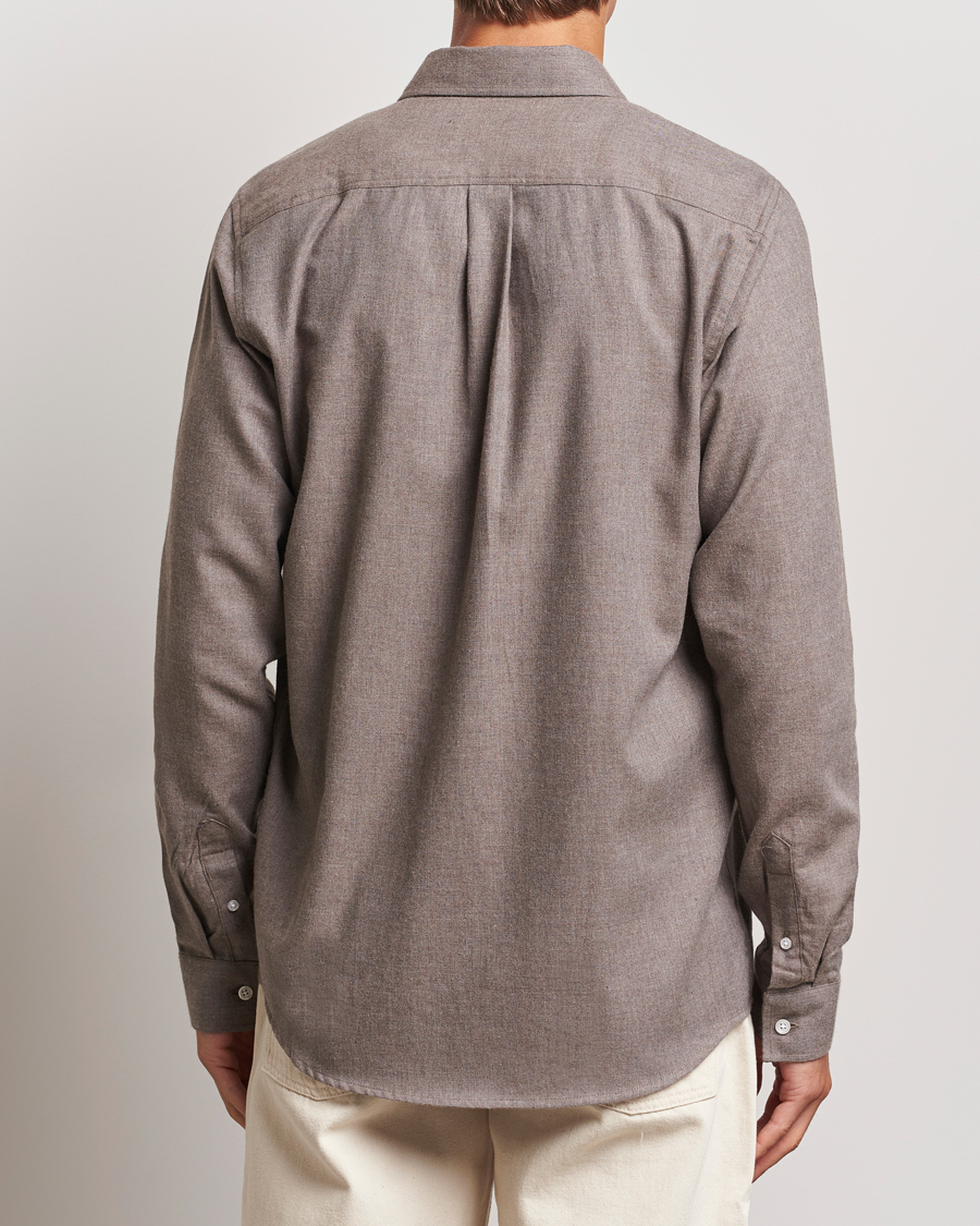 Hombres | Camisas | LES DEUX | Dessert Reg Shirt Mountain Grey Melange