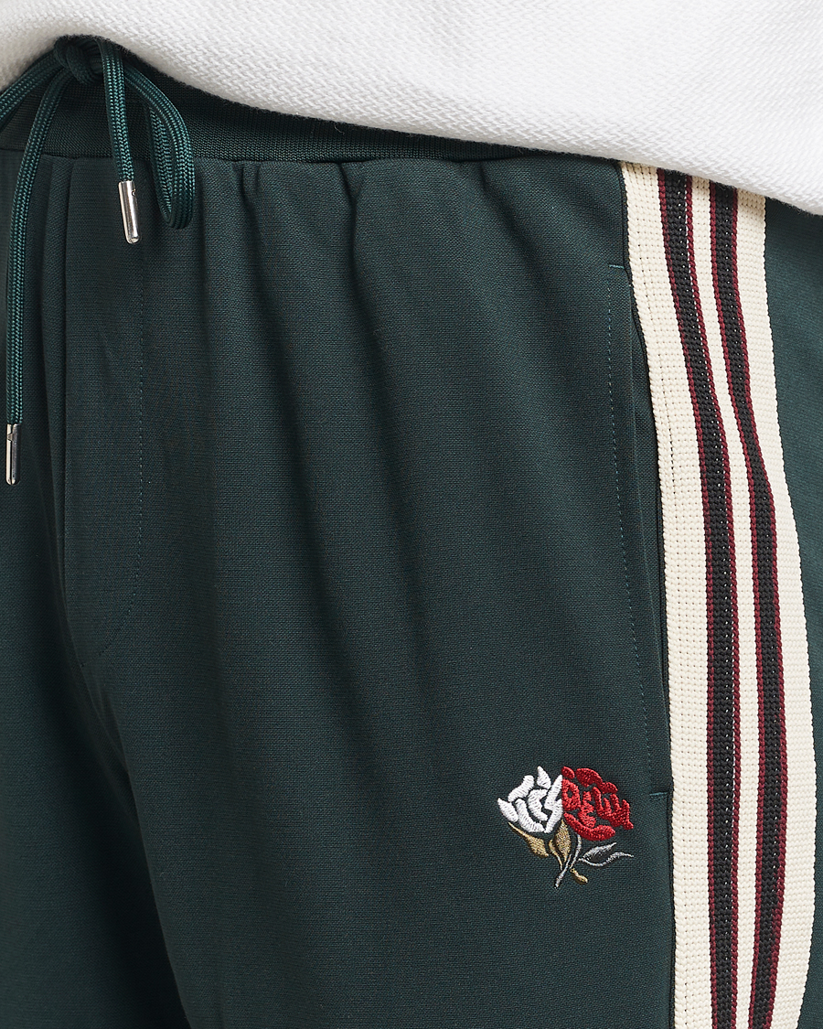 Hombres | Pantalones | LES DEUX | Sterling Track Pants 2.0 Pine Green/Ivory