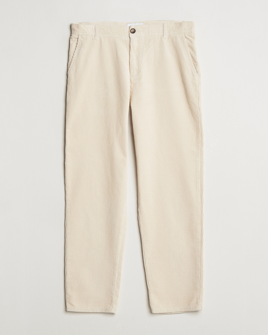 Hombres | Pantalones | LES DEUX | Kody Heavy Corduroy Pants Ivory